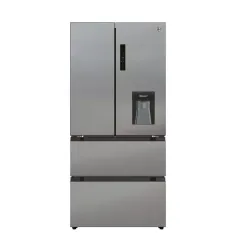 Hoover HSF818FXWDK réfrigérateur-congélateur Autoportante 432 L F Acier inoxydable