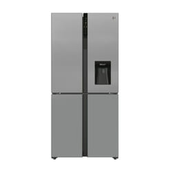 Hoover H-FRIDGE 700 MAXI HSC818EXWD frigo américain Pose libre 432 L E Argent
