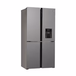 Hoover H-FRIDGE 700 MAXI HSC818EXWD frigo américain Pose libre 432 L E Argent - Vue supplémentaire 8