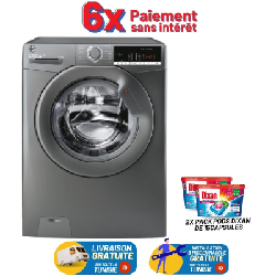 Lave Linge Frontale HOOVER H3WS4105TCGE-04 10.5Kg - Silver