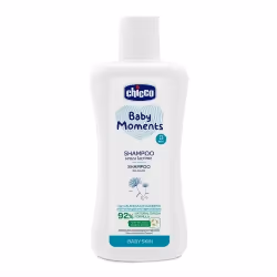 CHICCO SHAMPOOING BABY MOMENT 200ML
Nettoie en douceur les cheveux fins de bébé sans irriter les yeux
Sans parabens, SLS ou S ...