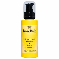 Sérum cristal professionnel à l'huile de coco de RoseBaie, active la croissance capillaire et réduit la chute des cheveux, po ...