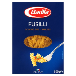 Barilla Fusilli 500 g Pâtes courtes
