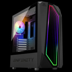 Boîtier Gamer Moyen tour Spirit OF Gamer INFINITY DARK ATX / Noir