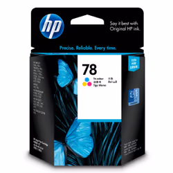 HP 78 cartouche d'encre trois couleurs authentique, Rendement standard, Encre à pigments, 19 ml, 560 pages, 1 pièce(s)