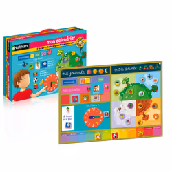 Nathan Mon calendrier magnetico, Multicolore