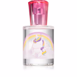L’eau de toilette Air Val Unicorns a le pouvoir d’emporter les petites princesses dans le monde des barbes à papa et des lico ...