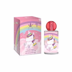 L’eau de toilette Air Val Unicorns a le pouvoir d’emporter les petites princesses dans le monde des barbes à papa et des lico ...