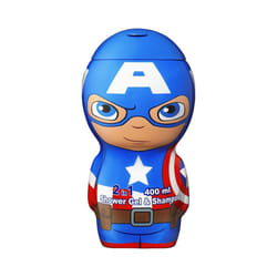 Air Val - Gel Douche & Shampoing Enfant Captin America 400Ml
