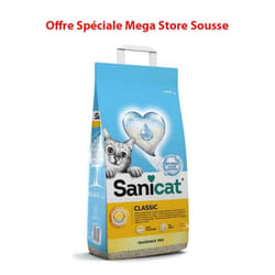 Litière SANICAT Classic Oxygen Pour Chats 20L