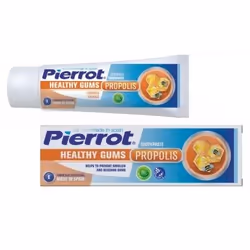 Pierrot Ref.75, Dentifrice anti-caries, 75 ml, Adulte, Pâte, Propolis, Propolis, Camomile, Fluoride