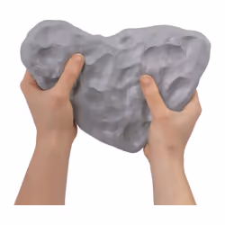 Jovi Pâte à modeler Air Dry gris paquet de 500g - Vue supplémentaire 2