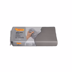 Jovi Pâte à modeler Air Dry gris paquet de 500g - Vue supplémentaire 3