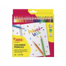 Jovi 734/24 crayon de couleur Couleurs assorties 24 pièce(s)