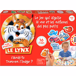 Educa Mon Premier Lynx - 36 Images, 2 an(s), Carton, Rouge