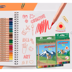 Alpino AL000129 crayon de couleur Multicolore 24 pièce(s) - Vue supplémentaire 3