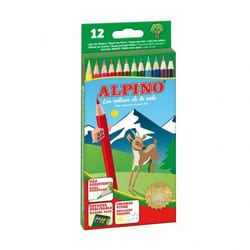 Alpino AL010654 crayon de couleur Multicolore 12 pièce(s)