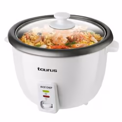 Taurus RICE CHEF cuiseur à riz 1,8 L 700 W Gris, Blanc - Vue supplémentaire 2