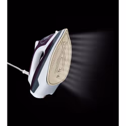 JATA PL221C fer à repasser Fer à vapeur Semelle céramique Ultraglide 2400 W Gris, Violet, Blanc - Vue supplémentaire 5