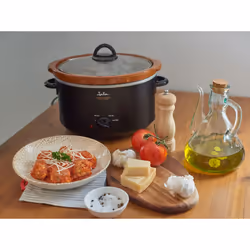 JATA JEOL2135 mijoteuse 3,5 L 180 W Noir, Terre cuite - Vue supplémentaire 7
