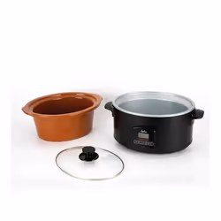 JATA JEOL2145 mijoteuse 5 L 210 W Noir, Terre cuite - Vue supplémentaire 4