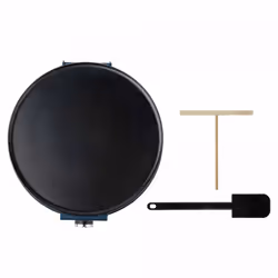 JATA JECR1000 appareil à crêpes 1200 W Noir, Bleu - Vue supplémentaire 3