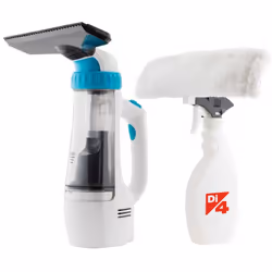 - Nettoyeur de vitres Di4 Aspirojet Duo - Capacité du réservoir 80 ml - Autonomie jusqu'à 35 minutes - Batterie au lithium ha ...