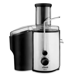 Ufesa LC5750 Delux de 1000W Centrifugeuse Noir, Acier inoxydable
