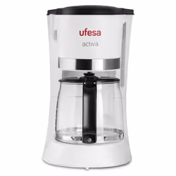 Ufesa CG7113, Machine à café filtre, 0,75 L, Café moulu, 550 W, Blanc