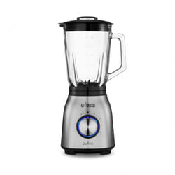 Ufesa BS4800 ZAFIRO 1,5 L Mélangeur de table 1000 W Noir, Acier inoxydable