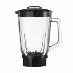 Ufesa BS4800 ZAFIRO 1,5 L Mélangeur de table 1000 W Noir, Acier inoxydable