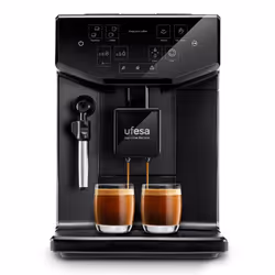 Ufesa Supreme Barista CE8121, Machine à expresso, 1 L, Café en grains, Café moulu, Broyeur intégré, Noir