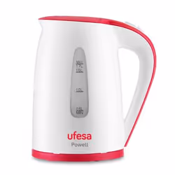 Ufesa Powell, 1,7 L, 2200 W, Rose, Blanc, Indicateur de niveau d'eau