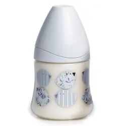 Suavinex 8426420006736 biberon 150 ml Bleu, Blanc