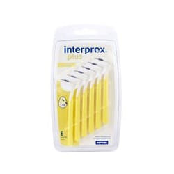 Interprox Plus Mini Brossettes Interdentaires Jaune 6 pièces