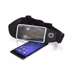 Ksix BXCIN03 coque de protection pour téléphones portables Étui -sac-banane Noir - Vue supplémentaire 2