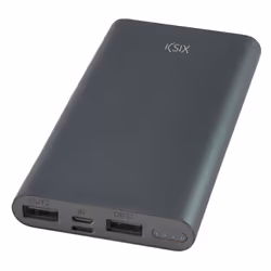 Ksix BXBA10000UM01, 10000 mAh, Lithium-Ion (Li-Ion), Gris
