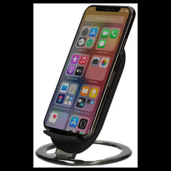 Ksix BXCQIFC01 chargeur d'appareils mobiles Smartphone Noir USB Recharge sans fil Charge rapide Intérieure