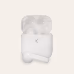 Ksix BXATANC, Sans fil, 93 g, Casque, Blanc