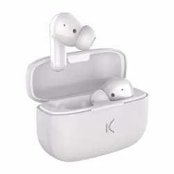 Ksix BXTW03B, Sans fil, Appels/Musique, 20 - 22000 Hz, 79 g, Casque, Blanc
