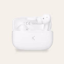 Ksix BXTW03B écouteur/casque Sans fil Ecouteurs Appels/Musique Bluetooth Socle de chargement Blanc