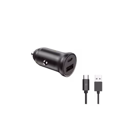 Ksix BXCRC20W, Auto, Allume-cigare, 1 m, Noir