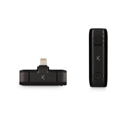 Ksix BXMICWL microphone Noir Microphone de smartphone