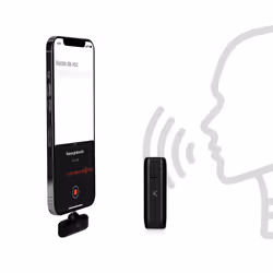 Ksix BXMICWL microphone Noir Microphone de smartphone
