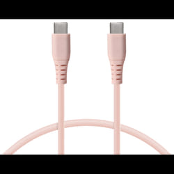 Ksix BXCABCC03S câble USB 1 m USB C Rose