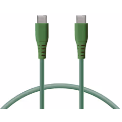 Ksix BXCABCC08S, 1 m, USB C, USB C, Vert
