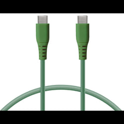 Ksix BXCABCC08S câble USB 1 m USB C Vert