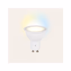 Ksix BXBULBGU22, 5,5 W, 35 W, GU10, 400 lm, 15000 h, Blanc froid, Blanc chaud