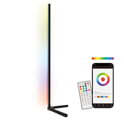 Ksix BXLAMP04 éclairage intelligent Éclairage de plancher intelligent Wi-Fi/Bluetooth Noir 12 W