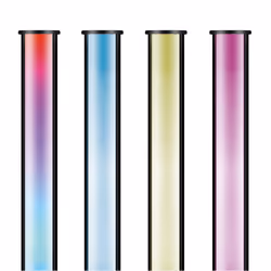 Ksix BXLAMP04 éclairage intelligent Éclairage de plancher intelligent Wi-Fi/Bluetooth Noir 12 W